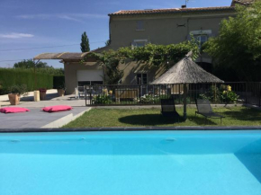 beautiful provencal mas with pool in barbentane, close to avignon, sleeps 8.